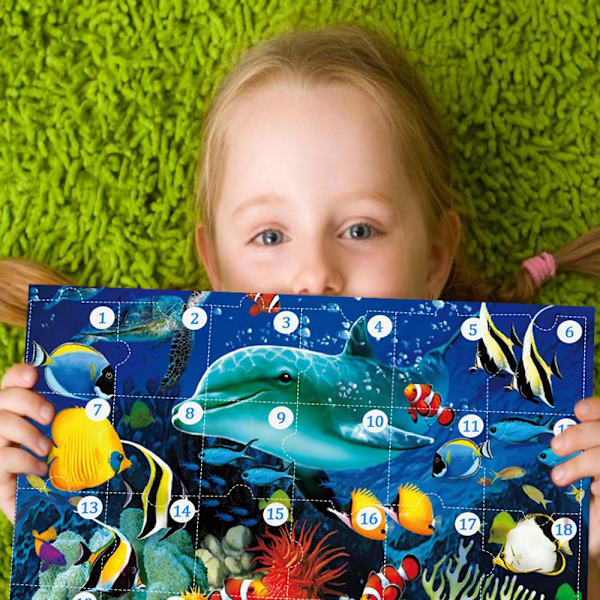 Underwater Dyr Model Jule Blind Box Havets Verden