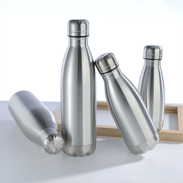 0,35/1 liter Sportsvandflaske Cola drikkekop 1000ML FLAD 1000ML Flat bottom