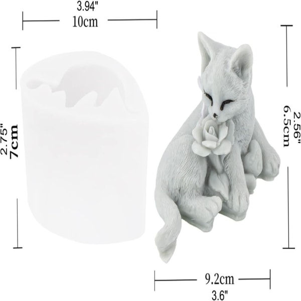 3D Cat 2kpl 2kpl 2pcs