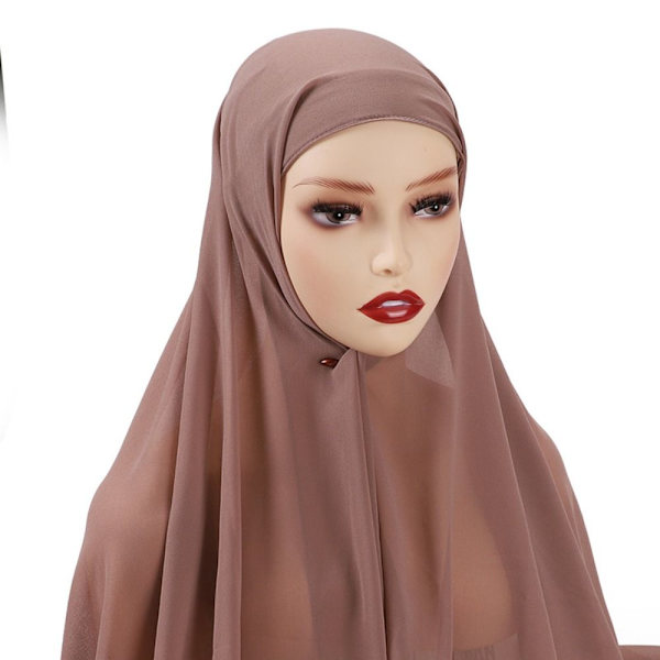 Muslimi Hijab-turbaanihattu KAMELI camel