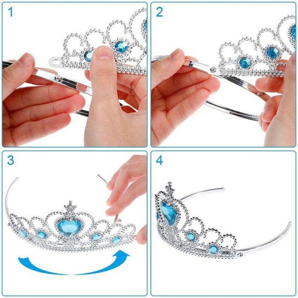 Princess Crown Crown Halskæde FARVE 4 FARVE 4 Color 4