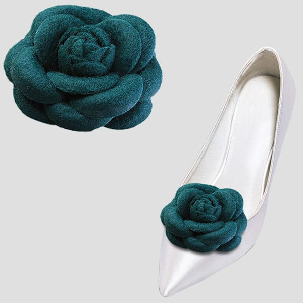 2kpl Kenkäkoristeet Clip Charm -solki ROSE rose