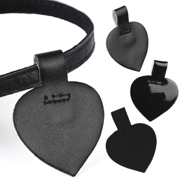 1 par justerbart skobälte Klackband MOCKAD SVART MOCKAD SVART Suede black