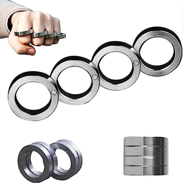 2/4ST Vikring Fyrfingerlås Ring 2ST 2ST 2PCS