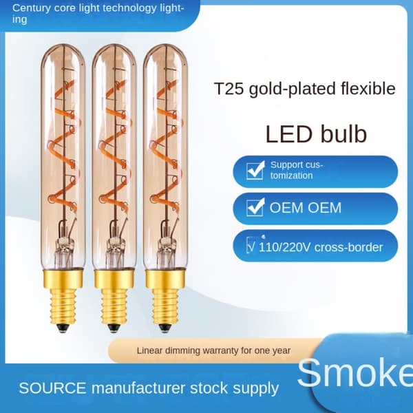 Krystall Lyspære T25 LED Lyspære E14 220V E14 220V E14 220V