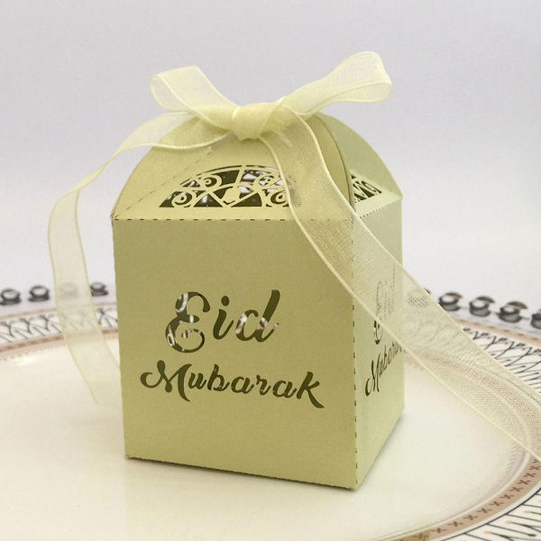 10 st Eid Mubarak Godisask PINK