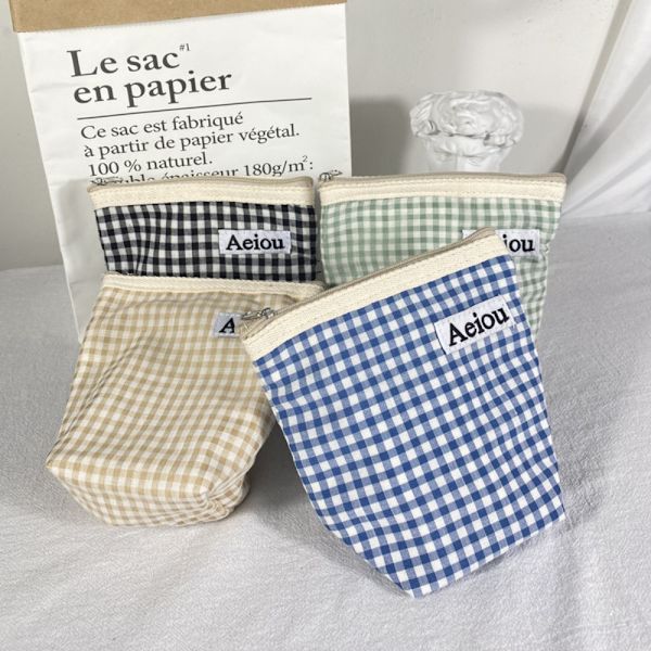 Makeup Taske Rejse Opbevaring Taske LILLA SOLID LILLA SOLID Purple Solid