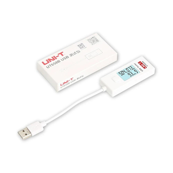 USB Tester Energimonitor Spenningsstrømdetektor