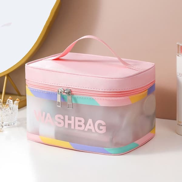 PVC Tasker Rejse Organizer SORT black