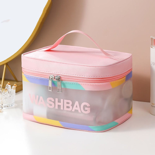 PVC-väskor organizer pink