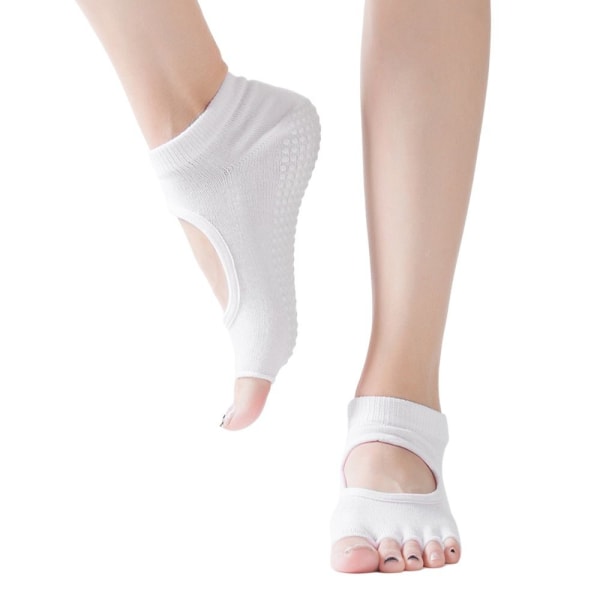 Yogasokker Dansestrømper ROSE RED STYLE 2 STYLE 2 Rose red Style 2-Style 2