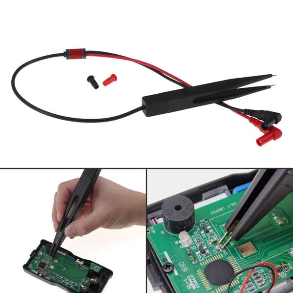 Chip Test Clip Pincet Lead Probe Red