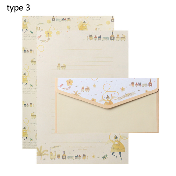Brevpapper Skrivpapper 6 ST TYP 3 TYP 3