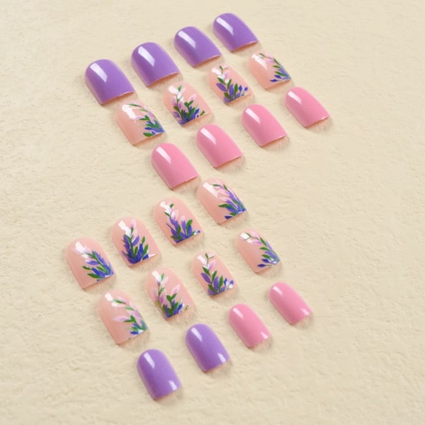 Franska Fake Nails False Nail SN055 SN055 SN055