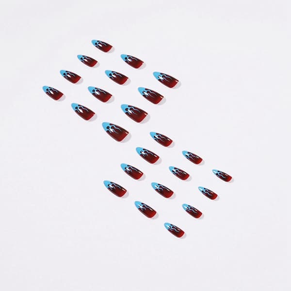 24st / låda Almond False Nails Wearable 02 02