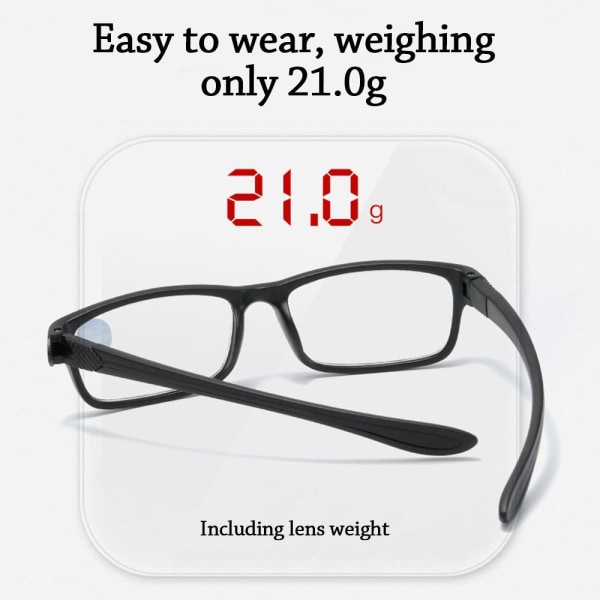 Läsglasögon Ultralätt glasögon RED STRENGTH 200 red Strength 200