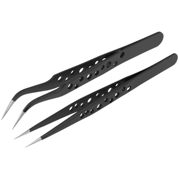 Pincett Set Spetsad Pincett Löd Pincett