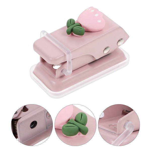 2 Stk Mini Punch Hul Punch Enkelt Hul GRÅ Gray