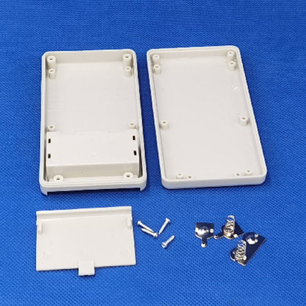 1/2kpl elektroninen projektilaatikko vedenpitävä cover Project MUSTA Black 2pcs-2pcs