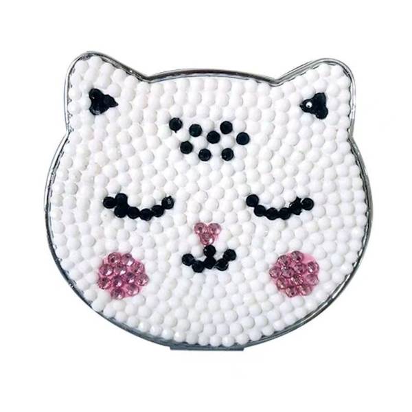Makeup Spejl Diamant Maleri SORT KAT SORT KAT Black Cat