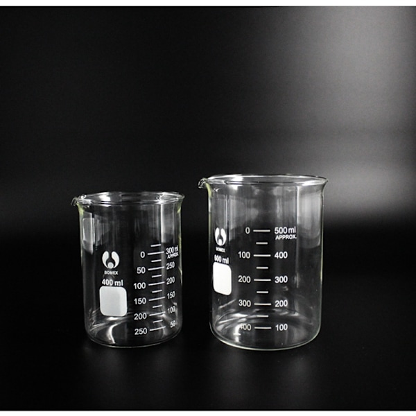 Lab Beger Graduated Beaker Scaled Measuring Cup