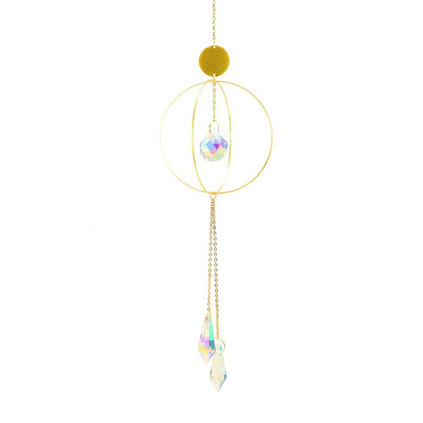 Sun Catcher Crystal Rainbow Prismat ROUND ROUND round