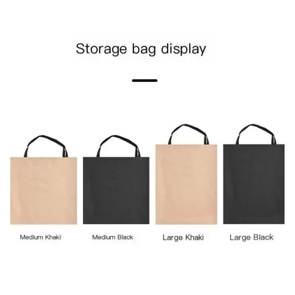 Stol Tote Bag Stol Opbevaringspose SORT M Black M