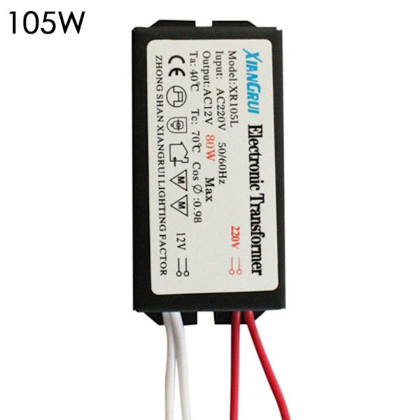 lampa elektronisk transformator 18W/28W/48W/72W/100W Adapter 105W 105W