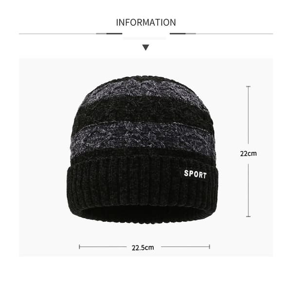 Menns Hat Head Wrap BLÅ blue