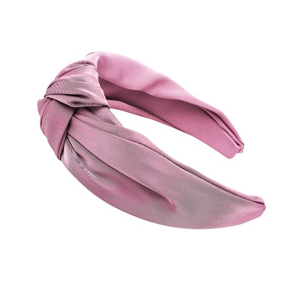 Satin Cross Hair Hoop -hiuspanta KELTAINEN yellow
