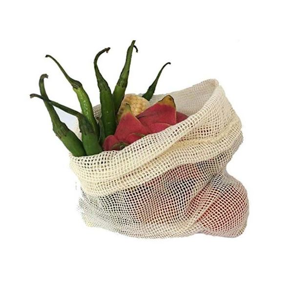 2kpl Hedelmäkauppalaukut Mesh L L