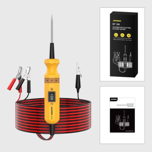 Power Circuit Probe Kit Elektrisk testpenn DC spenningstester