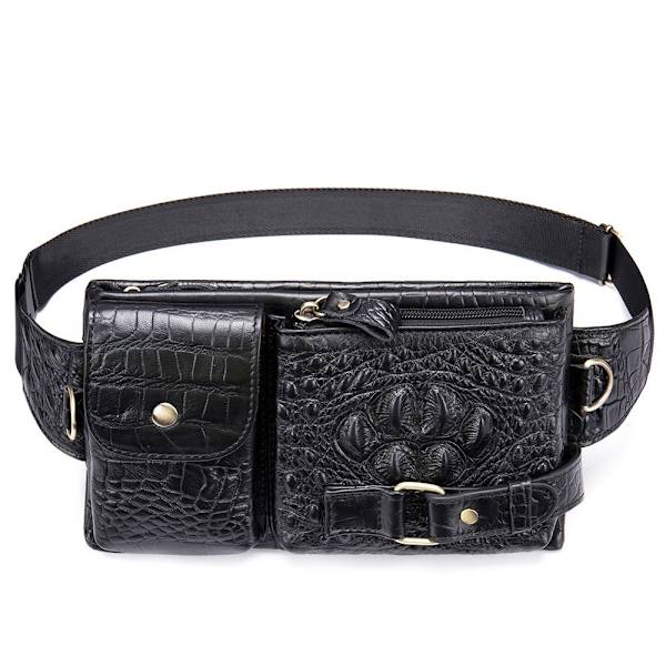 Ægte læder Fanny Pack 07 07 07