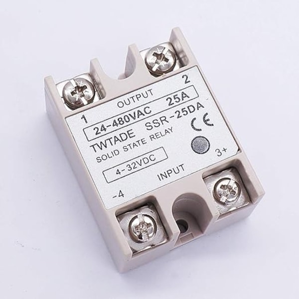 Enkeltfaset Solid State-relæ DC-styret AC