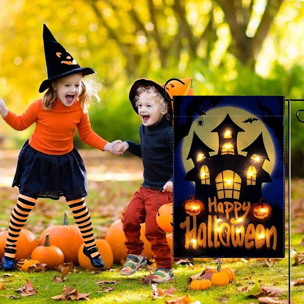 Halloween-LED-lippu power puutarhalippu 2 2 2