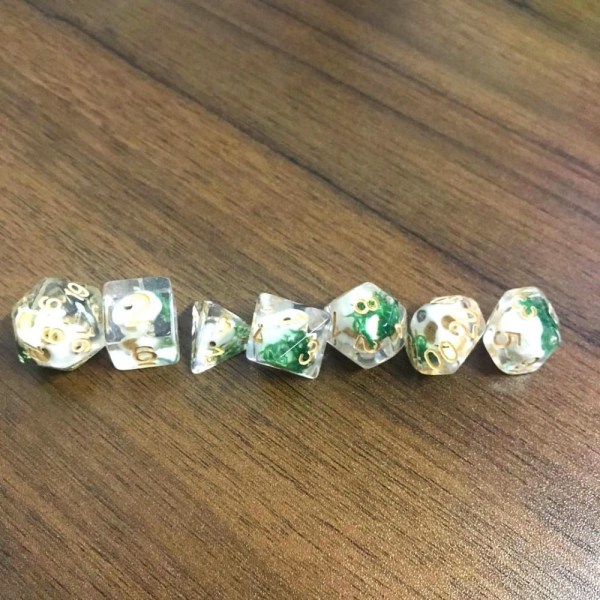 7 kpl / set DND Dice Polyhedral Dice Game Dice