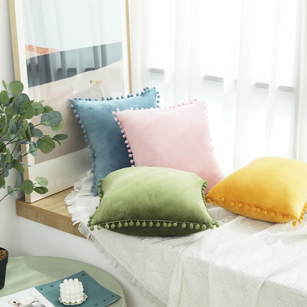 2 STK Putetrekk Puteveske GUL Yellow