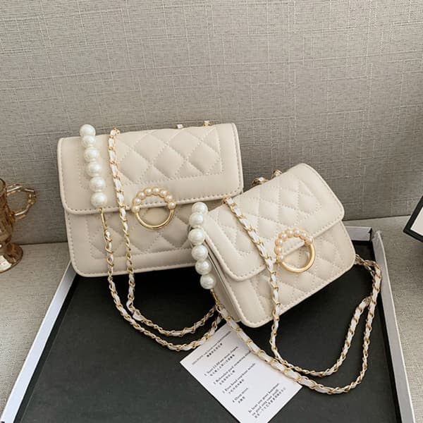 Crossbody Bag Axelväskor WHITE S White S