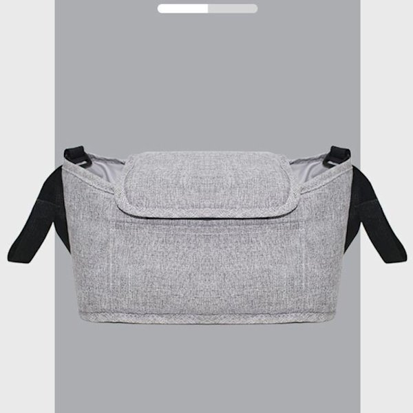 Vaunulaukku vaunujen vaunujen organizer HARMAA grey