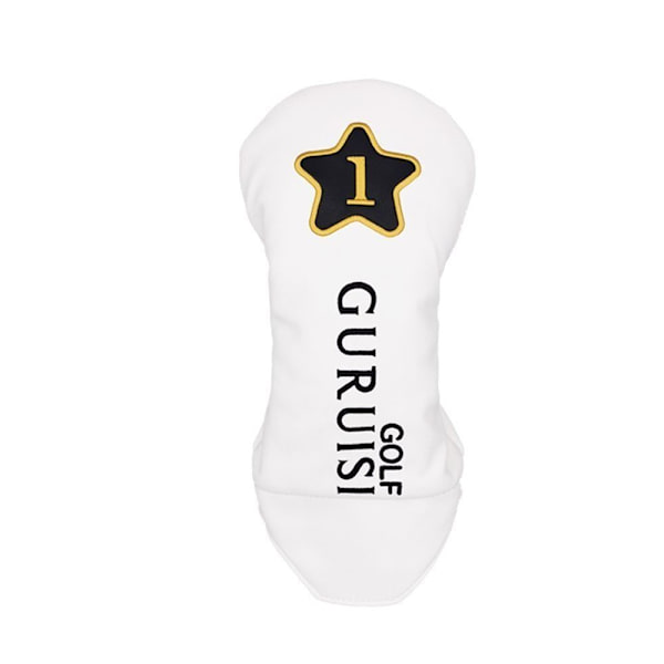 Golf Woods Headcovers Golf Club Head Covers WHITE 1 1 White 1-1