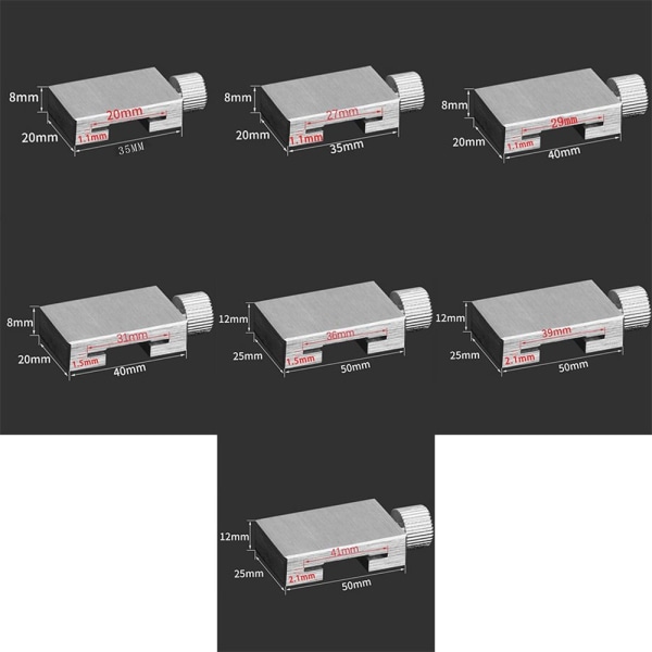 Linjal Positioneringsblock Vinkelmarkeringsmätare 29MM 29mm