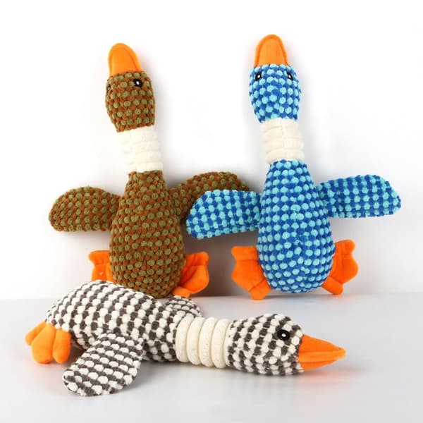 Animals Plush Toy Interactive Hundeleker HVIT white