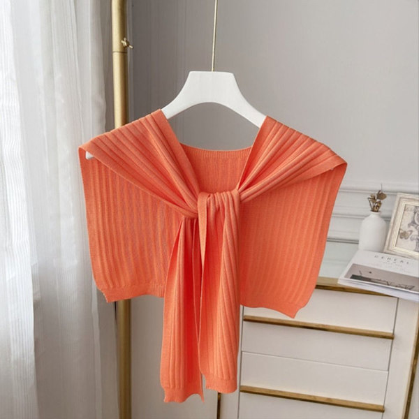 Strikket Sjal Cross Sjal PINK pink