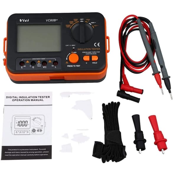 VC60B+ Resistance Tester Isolationsmodstandstester