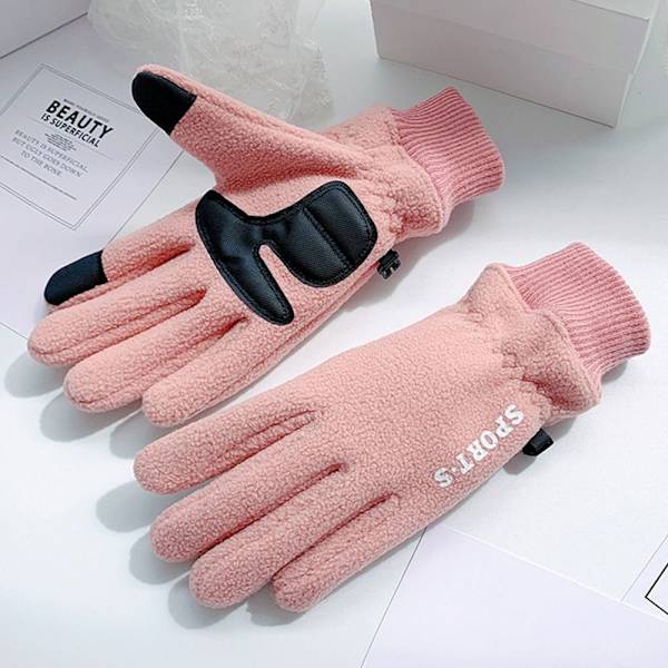 Lämpimät Naisten Käsineet Full Finger Gloves BLACK MEN MEN black Men-Men