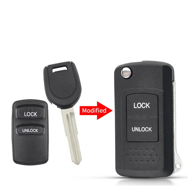 Remote Key Shell Case Fob Case HØJRE KLING HØJRE KLING Right Blade