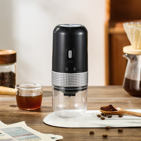Kaffekvarn Bönor Abrader SVART black