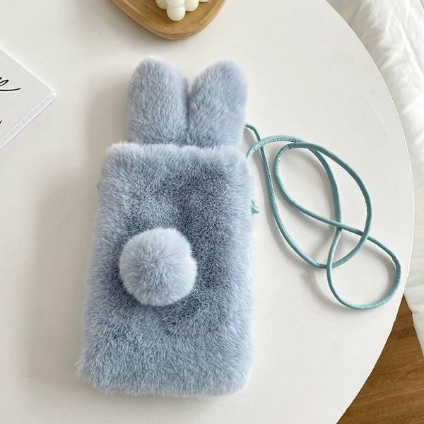 Telefon Crossbody Tasker Skuldertaske BLÅ blue