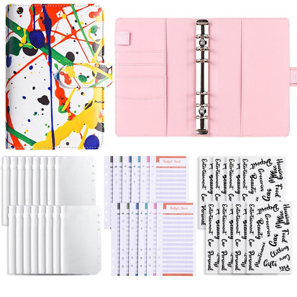 Budget Binder Money Organizer for Cash A-STANDARD SET A-standard set