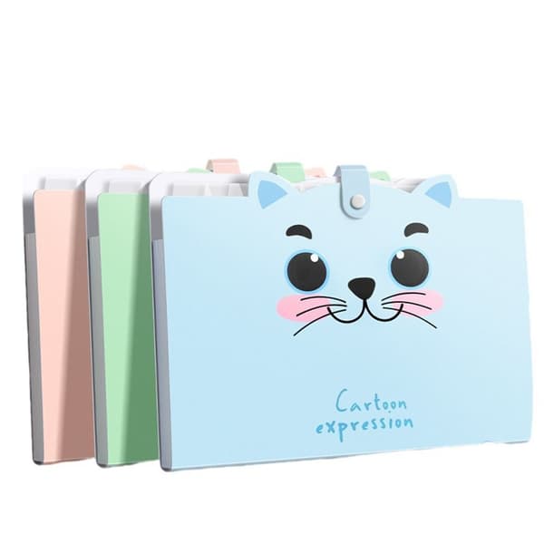 A4-filmappe Testpapiropbevaringsmappe GRØN Green